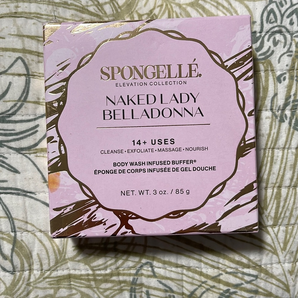 Body wash infused buffer